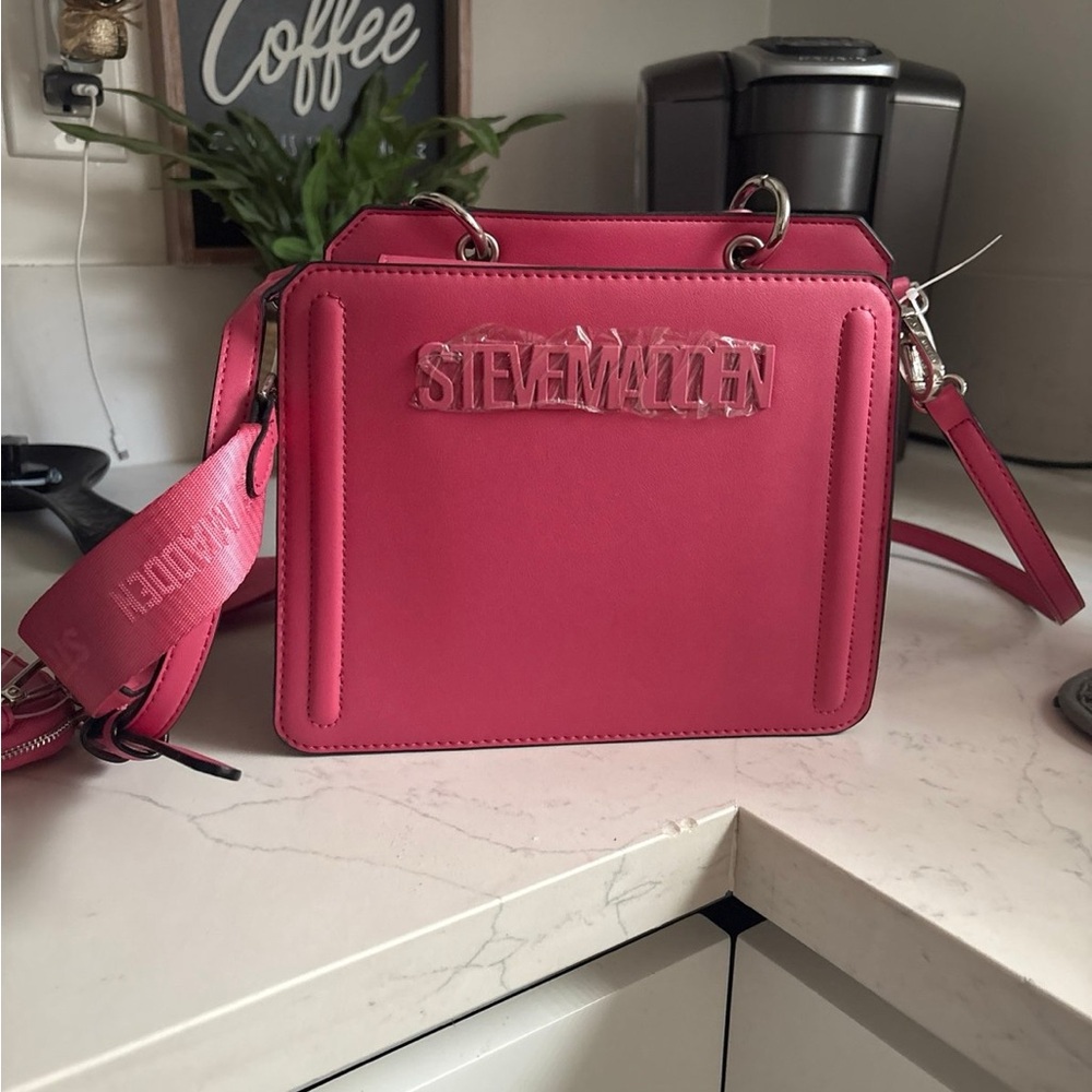 Steve Madden Fuchsia Crossbody Bag